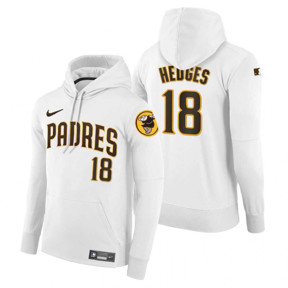 Men Pittsburgh Pirates 18 Hedges white home hoodie 2021 MLB Nike Jerseys Men Pittsburgh Pirates 18 Hedges white home hoodie 2021 MLB Nike Jerseys